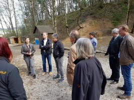 SPD Stadtratsfraktion Schwandorf besucht den Waldkindergarten!
