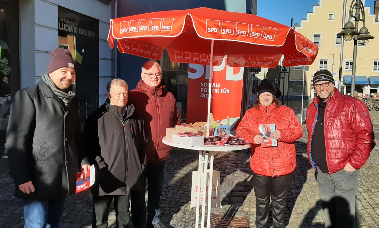 2025-02-01 Infostand Bundestagswahl