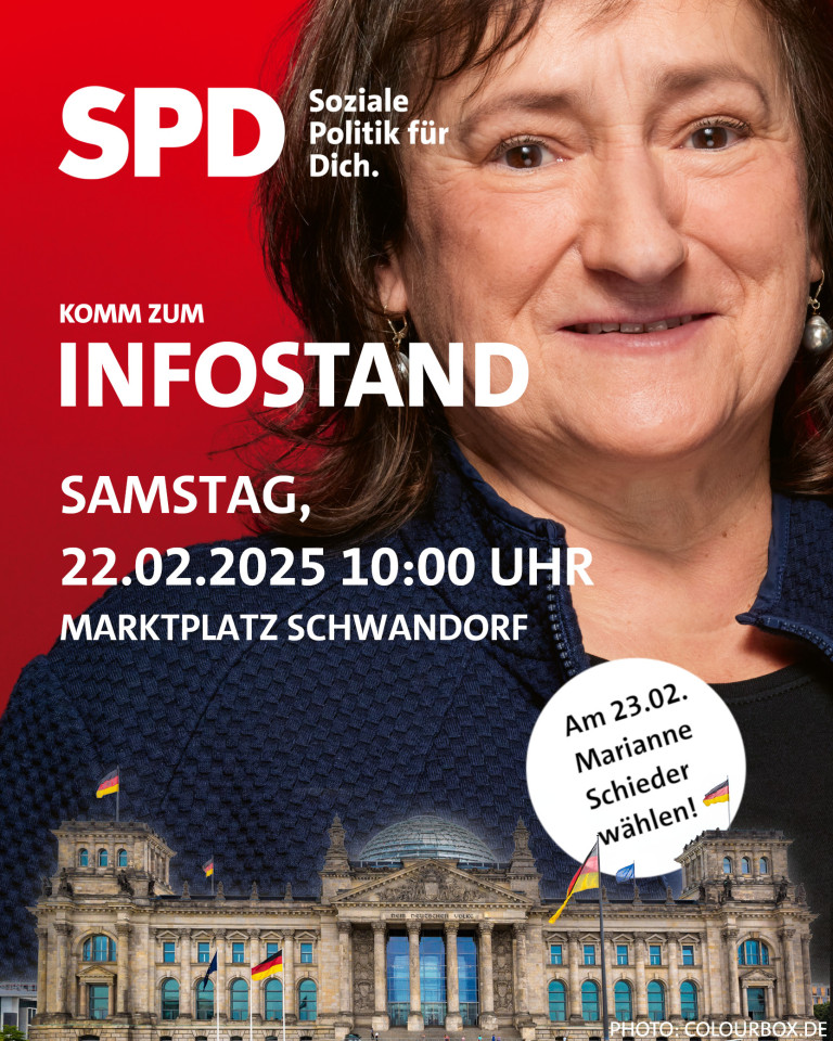 2025-02-22 Infostand Bundestagswahl